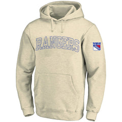 New York Rangers Fanatics Big &Tall Stitch Hoodie - Cream - NHL 203042796