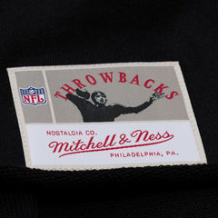 Mitchell & Ness Jacksonville Jaguars Women's Throwback Cropped Long Sleeve Rugby Polo Black