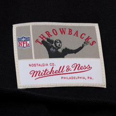 Mitchell & Ness Denver Broncos Women's Throwback Cropped Long Sleeve Rugby Polo Black