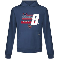 Alexander Ovechkin Washington Capitals Levelwear NHL All-Time Leading Goal Scorer Milestone Stripes Name & Number Relay Pullover Hoodie - Navy - NHL 203056615