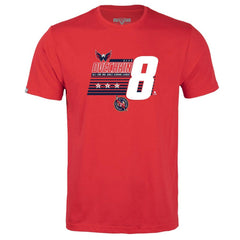 Alexander Ovechkin Washington Capitals Levelwear Youth NHL All-Time Leading Goal Scorer Milestone Stripes Name & Number Little Richmond T-Shirt - Red - NHL 203056620