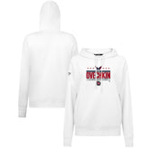 Alexander Ovechkin Washington Capitals Levelwear Women's NHL All-Time Leading Goal Scorer Milestone Stripes Name & Number Adorn Pullover Hoodie - White - NHL 203056633