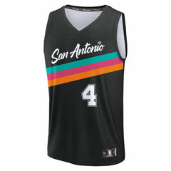 De'Aaron Fox San Antonio Spurs 2025/26 City Edition Fast Break Jersey Black | Fanatics Near Me