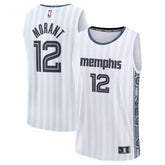 Ja Morant Memphis Grizzlies 2025/26 City Edition Fast Break Jersey White | Fanatics online