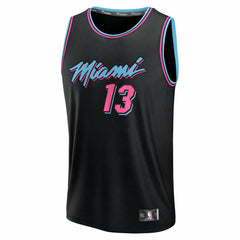 Bam Adebayo Miami Heat Youth 2025/26 City Edition Fast Break Jersey Black | Fanatics Lifestyle