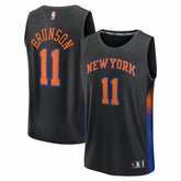 Jalen Brunson New York Knicks Youth Fast Break Jersey Statement Edition Black | Fanatics outlet