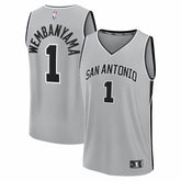 Victor Wembanyama San Antonio Spurs Youth Fast Break Jersey Statement Edition Silver | Fanatics Near Me