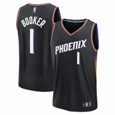 Devin Booker Phoenix Suns Youth Fast Break Jersey Statement Edition Black | Fanatics for sale