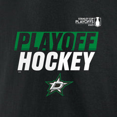 Dallas Stars Fanatics 2025 Stanley Cup Playoffs Breakout Pullover Hoodie - Black - NHL 203056783