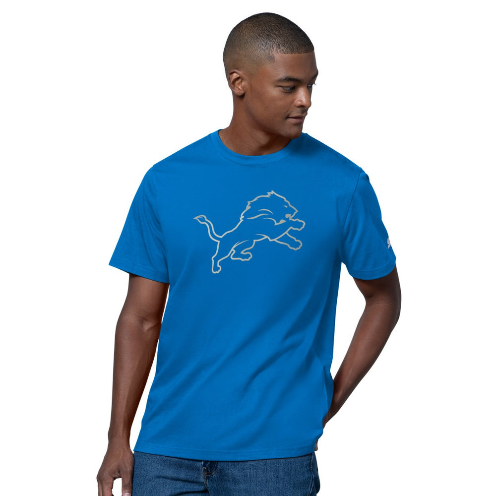 Detroit Lions Starter Thursday Night Gridiron T-Shirt- Royal