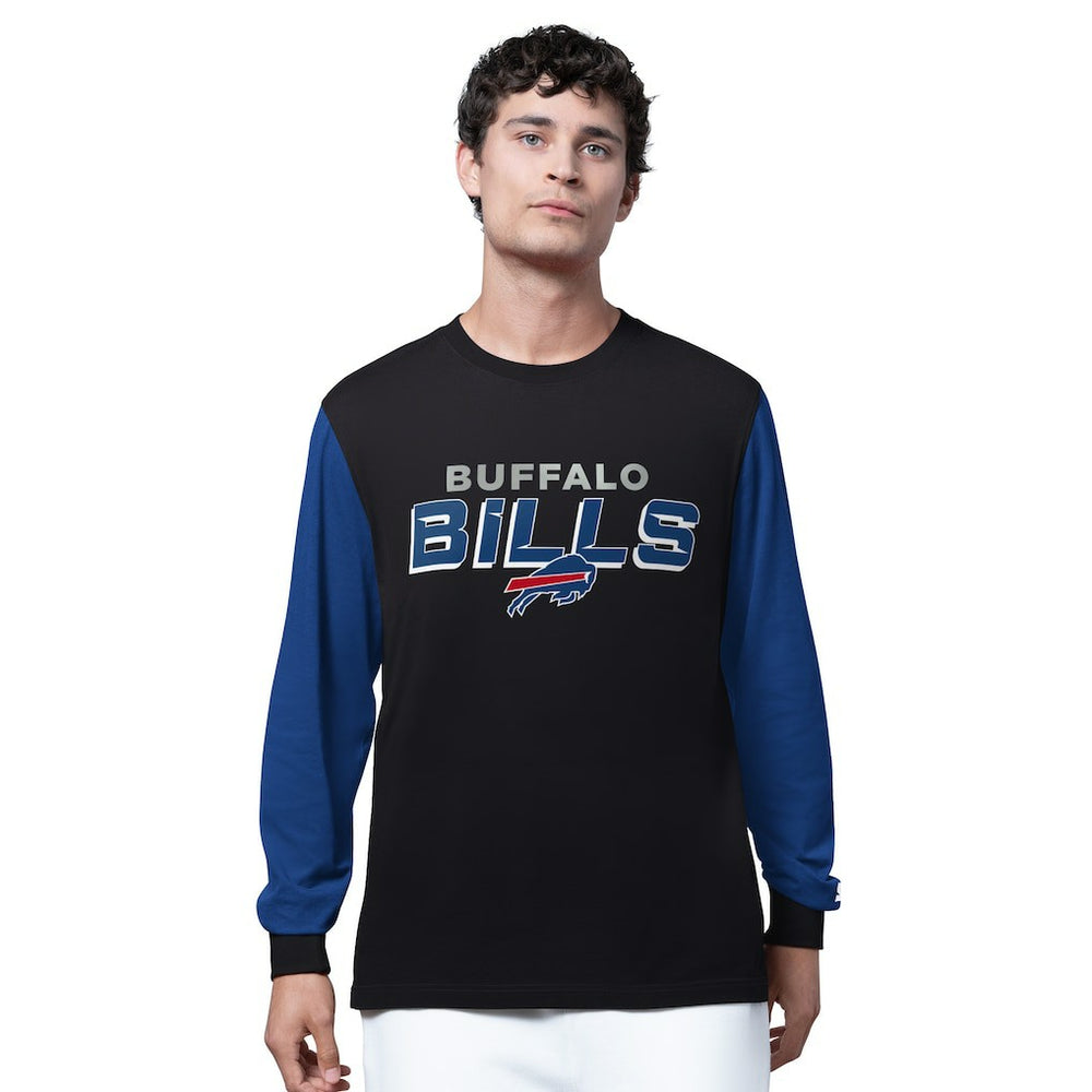 Buffalo Bills Starter Thursday Night Gridiron Long Sleeve T-Shirt- Black