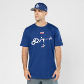 Los Angeles Dodgers New Era x Hyperfly T-Shirt - Royal - New Era Lifestyle