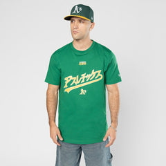 Athletics New Era x Hyperfly T-Shirt - Green - New Era Online
