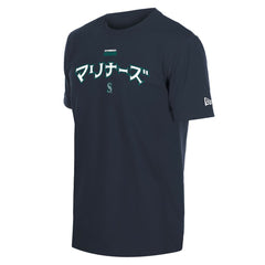 Seattle Mariners New Era x Hyperfly T-Shirt - Navy - New Era Lifestyle