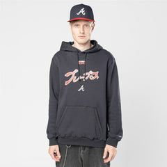 Atlanta Braves New Era x Hyperfly Hoodie - Navy - New Era Discount