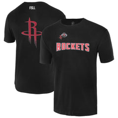 Houston Rockets FISLL Unisex Oversize Logo T-Shirt Black