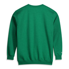 Boston Celtics Hardwood Classics Big & Tall Crewneck Sweatshirt Heather Kelly Green | Mitchell & Ness US