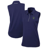 Milwaukee Brewers Columbia Women's Tend The Ball Sleeveless Polo - Navy - Columbia Sale