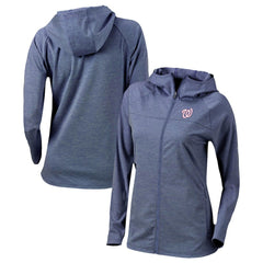 Washington Nationals Columbia Women's Half Shot Full-Zip Hoodie - Navy - Columbia Discount