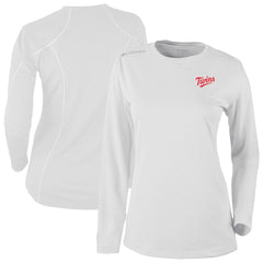 Minnesota Twins Columbia Shotgun Long Sleeve T-Shirt - White - Columbia Discount