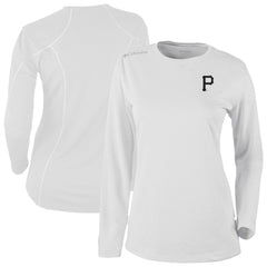 Pittsburgh Pirates Columbia Shotgun Long Sleeve T-Shirt - White - Columbia Online