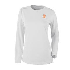 San Francisco Giants Columbia Shotgun Long Sleeve T-Shirt - White - Columbia on Sale
