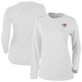 Toronto Blue Jays Columbia Shotgun Long Sleeve T-Shirt - White - Columbia Lifestyle