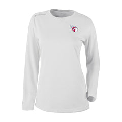 Cleveland Guardians Columbia Shotgun Long Sleeve T-Shirt - White - Columbia on Sale