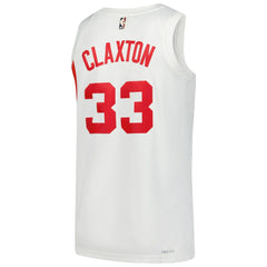 Nic Claxton Brooklyn Nets Swingman Jersey Classic Edition White | Nike Lifestyle