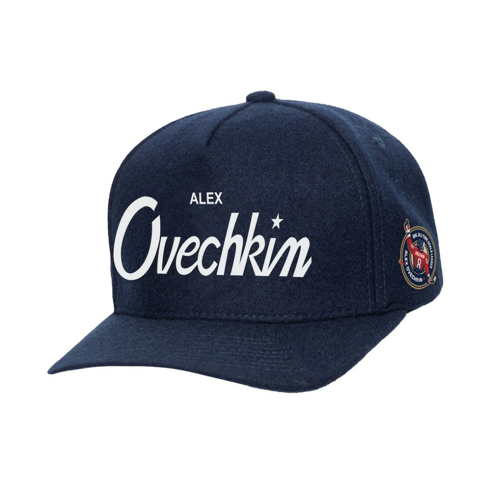 Alexander Ovechkin Washington Capitals Mitchell & Ness All Time Goals Pro Crown Adjustable Hat - Navy - NHL 203065353