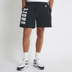 Detroit Lions Off Season Unisex Fleece Shorts Black