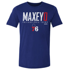 Tyrese Maxey Philadelphia 76ers 500 Level Elite T-Shirt Royal