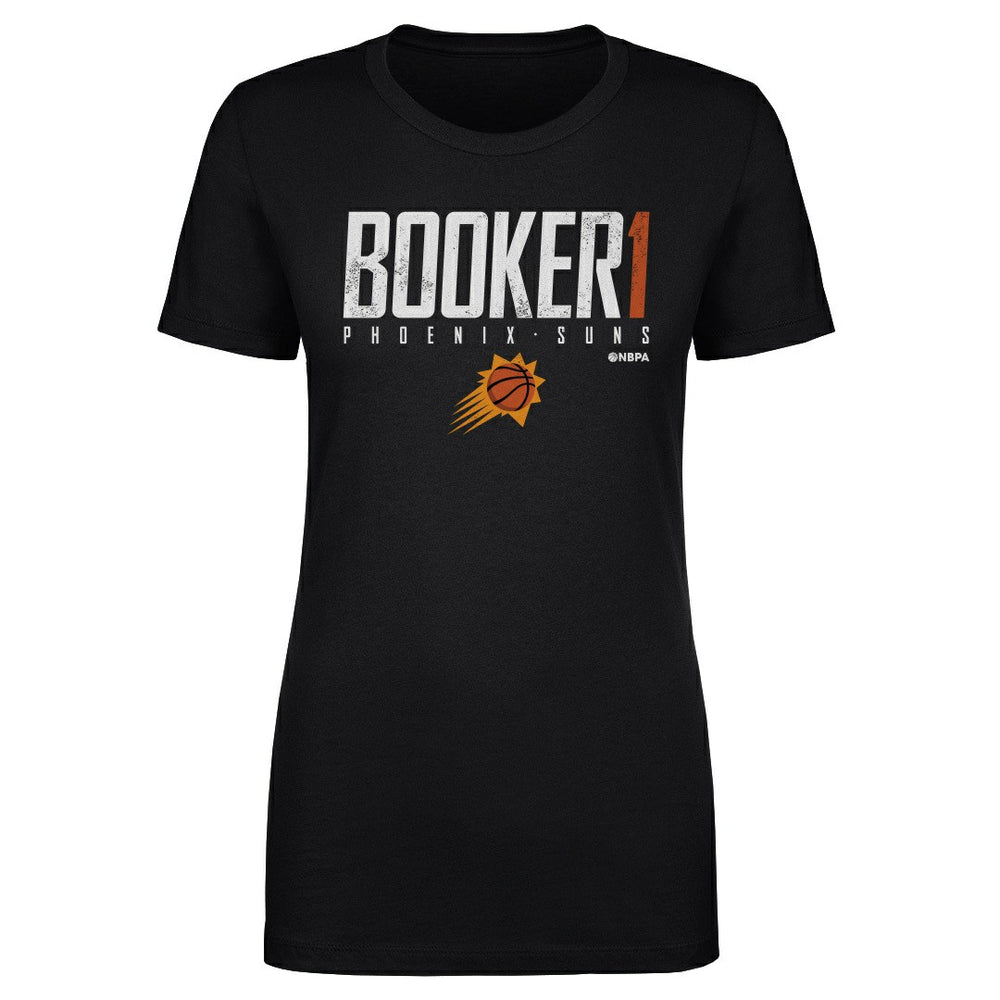 Devin Booker Phoenix Suns 500 Level Women's Elite T-Shirt Black