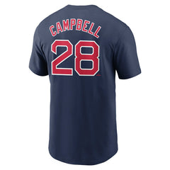 Kristian Campbell Boston Red Sox Nike Fuse Name & Number T-Shirt - Navy - Nike Lifestyle