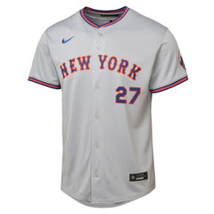 Mark Vientos New York Mets Nike Youth Road Limited Jersey - Gray - Nike on Sale