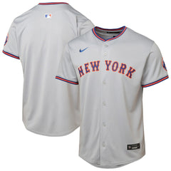 New York Mets Youth Road Limited Jersey - Gray - MLB Online