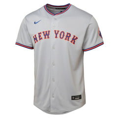 New York Mets Youth Road Limited Jersey - Gray - MLB Online
