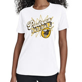 San Diego Padres Starter Women's Drive-In T-Shirt - White - MLB Lifestyle