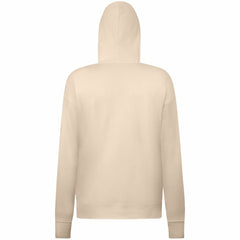 Atlanta Braves Levelwear Women's Cooperstown Collection Adorn Core Logo Pullover Hoodie - Khaki - MLB Lifestyle