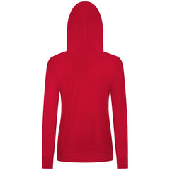 Cincinnati Reds Levelwear Women's Cooperstown Collection Relay Core Logo Pullover Hoodie - Red - MLB Lifestyle