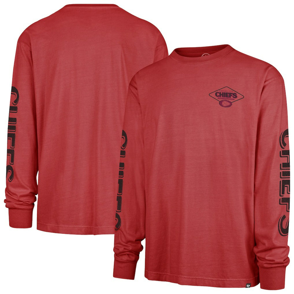 47 brand Kansas City Chiefs '47 Cairn Ravine Foundation Long Sleeve T-Shirt Red