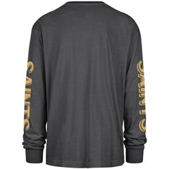 47 brand New Orleans Saints '47 Cairn Ravine Foundation Long Sleeve T-Shirt Black
