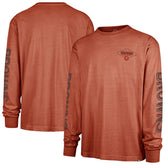 47 brand Cleveland Browns '47 Cairn Ravine Foundation Throwback Long Sleeve T-Shirt Orange