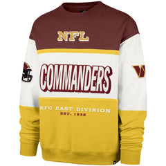 47 brand Washington Commanders '47 Breeze Maximalist Sweatshirt Burgundy/Gold