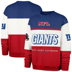 47 brand New York Giants '47 Breeze Maximalist Sweatshirt Royal/Red