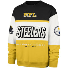 47 brand Pittsburgh Steelers '47 Breeze Maximalist Sweatshirt Black/Gold