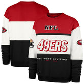 47 brand San Francisco 49ers '47 Breeze Maximalist Sweatshirt Scarlet/Black