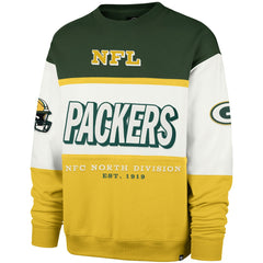 47 brand Green Bay Packers '47 Breeze Maximalist Sweatshirt Green/Gold