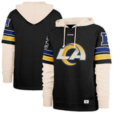 47 brand Los Angeles Rams '47 Split Zone Cornerback Duo Hoodie Black