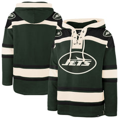 47 brand New York Jets '47 Men's Superior Lacer Hoodie Dark Green